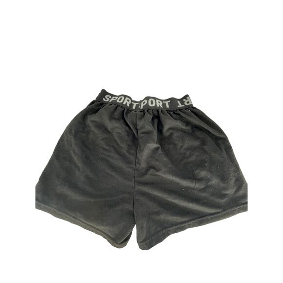 C-Mode Black Sport Athletic Logo Shorts Women's Size Small - Picture 3 of 5